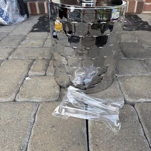 Target Silver Textured Ice Bucket